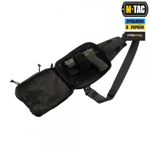 M-Tac сумка Sling Pistol Bag Elite Hex Black - 10175002 M-Tac сумка Sling Pistol Bag Elite Hex Black - 10175002