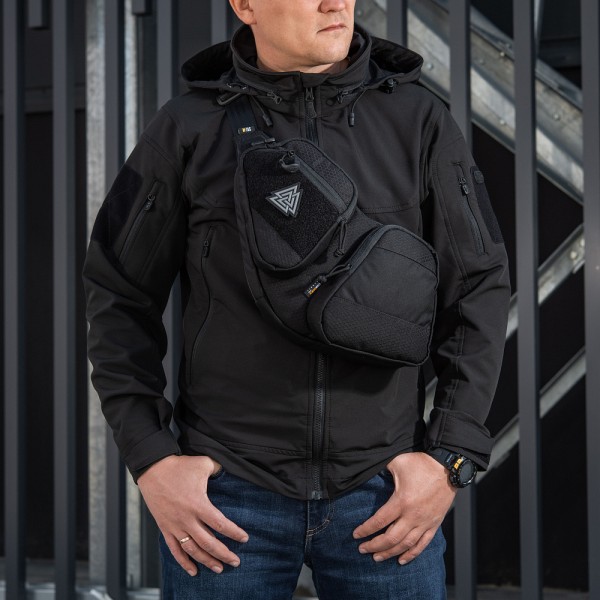 M-Tac сумка Bat Wing Bag Elite Hex Black - 10150002 M-Tac сумка Bat Wing Bag Elite Hex Black - 10150002