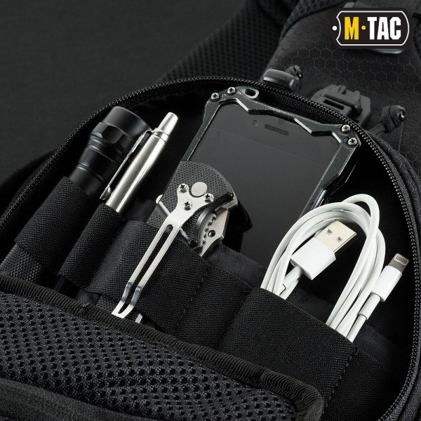 M-Tac сумка Buckler Bag Elite Hex Black - 10143002