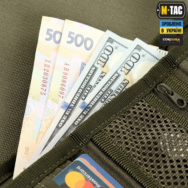 M-Tac кошелек с липучкой Elite Gen.II Ranger Green - 20424823