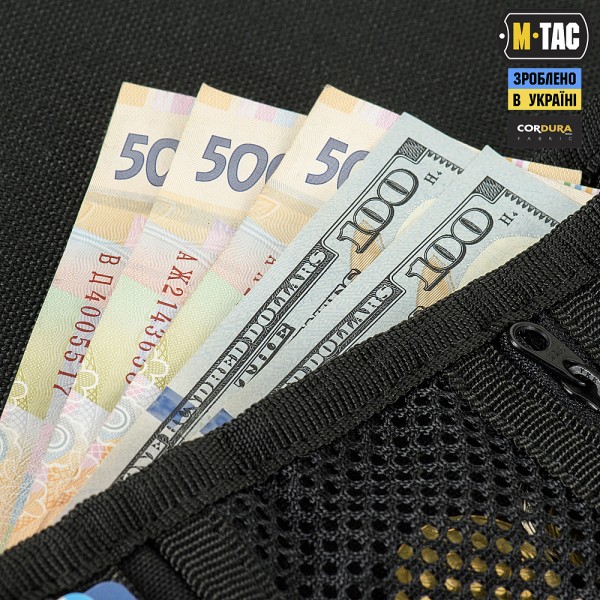 M-Tac кошелек с липучкой Elite Gen.II Black - 20424802