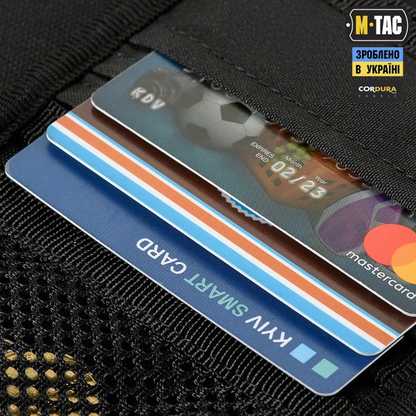M-Tac кошелек с липучкой Elite Gen.II Black - 20424802