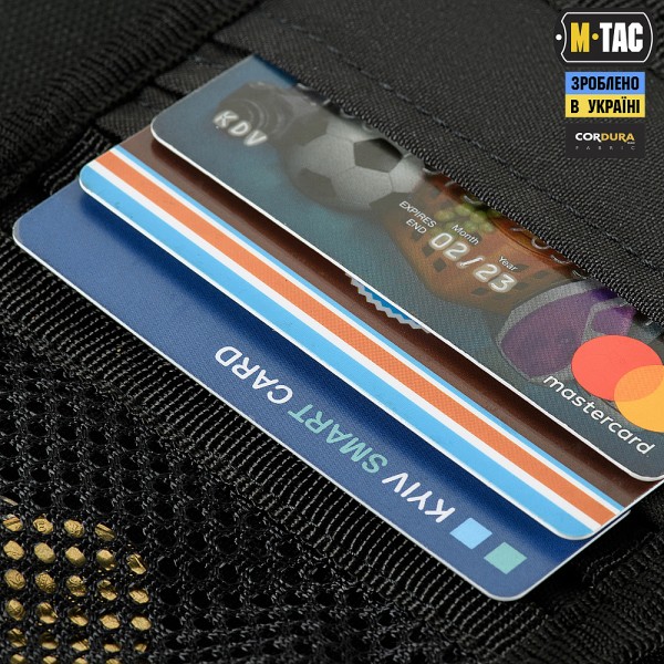 M-Tac кошелек с липучкой Elite Gen.II Hex Black - 10207002