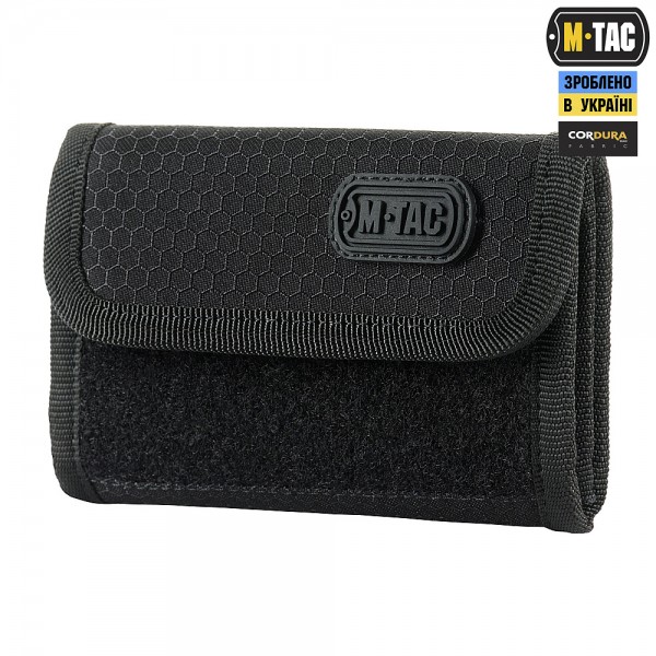 M-Tac кошелек с липучкой Elite Gen.II Hex Black - 10207002