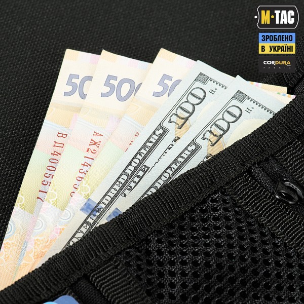 M-Tac кошелек с липучкой Elite Gen.II Hex Black - 10207002