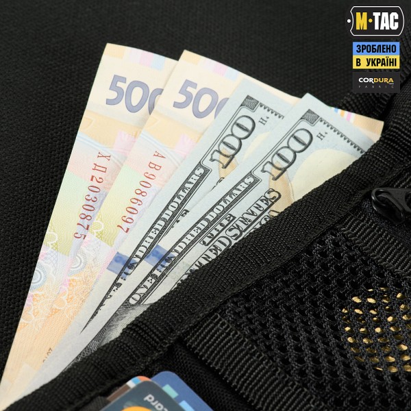 M-Tac кошелек Elite Gen.II Hex Black - 10206002 M-Tac кошелек Elite Gen.II Hex Black - 10206002