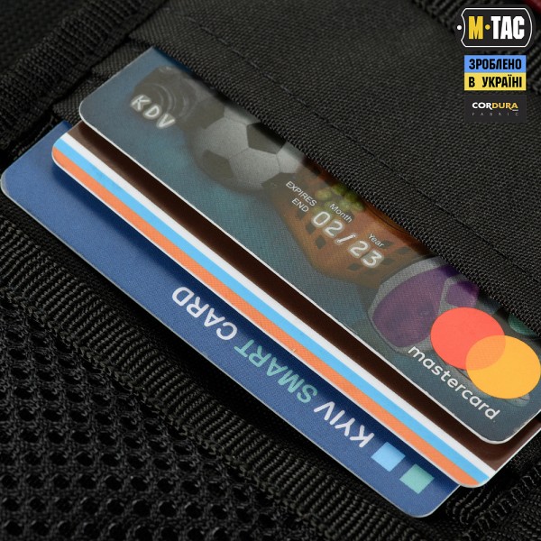 M-Tac кошелек Elite Gen.II Hex Black - 10206002 M-Tac кошелек Elite Gen.II Hex Black - 10206002