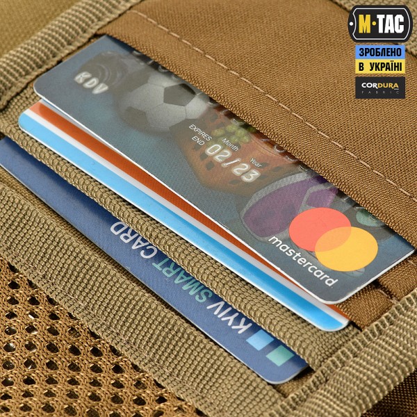 M-Tac кошелек с липучкой Elite Gen.II Coyote - 20424805 M-Tac кошелек с липучкой Elite Gen.II Coyote - 20424805