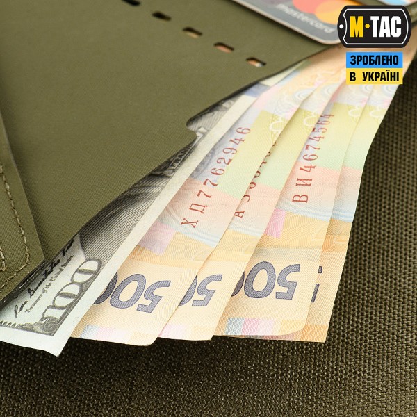 M-Tac кошелек Slim Elite Gen.II Ranger Green - 10171823 M-Tac кошелек Slim Elite Gen.II Ranger Green - 10171823