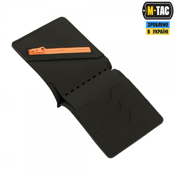 M-Tac гаманець Slim Elite Gen.II Black/Orange - 10171835 M-Tac гаманець Slim Elite Gen.II Black/Orange - 10171835