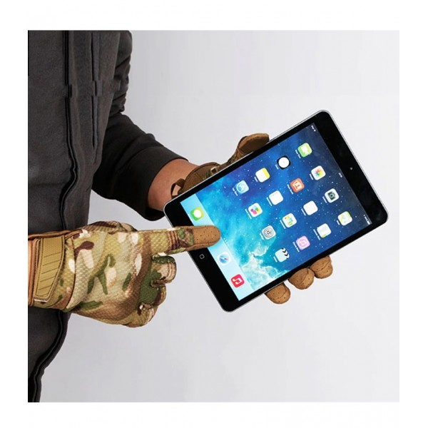 Тактические перчатки сенсорные с костяшками мультикам - 3573381 Тактические перчатки сенсорные с костяшками мультикам - 3573381