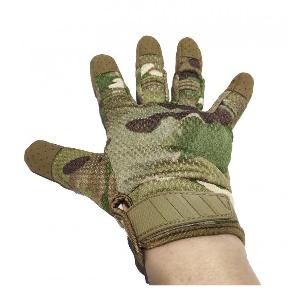 Тактические перчатки сенсорные с костяшками мультикам - 3573381 Тактические перчатки сенсорные с костяшками мультикам - 3573381