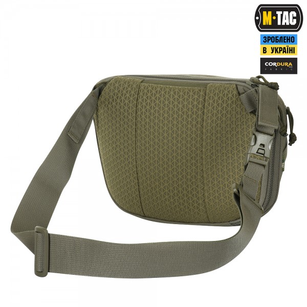 M-Tac сумка Sphaera Hex Hardsling Bag Large с липучкой Elite Ranger Green - 51422023 M-Tac сумка Sphaera Hex Hardsling Bag Large с липучкой Elite Ranger Green - 51422023