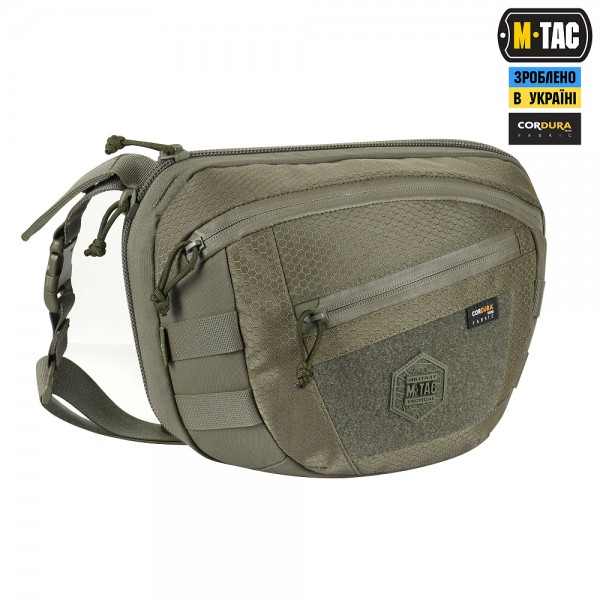 M-Tac сумка Sphaera Hex Hardsling Bag Large с липучкой Elite Ranger Green - 51422023 M-Tac сумка Sphaera Hex Hardsling Bag Large с липучкой Elite Ranger Green - 51422023