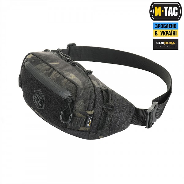 M-Tac сумка Waist Bag Elite Hex Multicam Black/Black - 10193208 M-Tac сумка Waist Bag Elite Hex Multicam Black/Black - 10193208