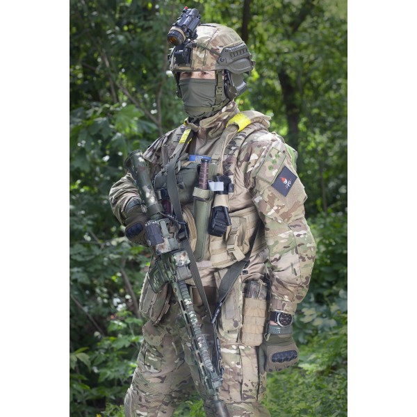 Тактический 3-точечный оружейный ремень FRAG с карабином олива - 3573354 Тактический 3-точечный оружейный ремень FRAG с карабином олива - 3573354