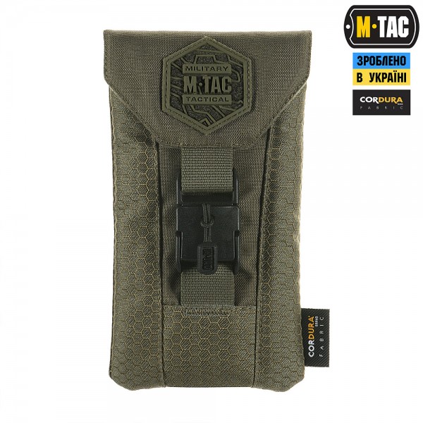 M-Tac подсумок для смартфона Elite Large Hex Ranger Green - 10160023