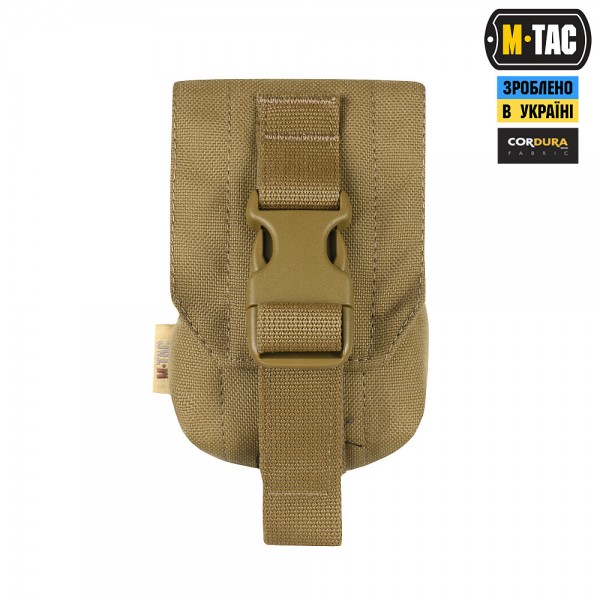 M-Tac подсумок для осколочной гранаты Laser Cut Coyote - 10390005 M-Tac подсумок для осколочной гранаты Laser Cut Coyote - 10390005