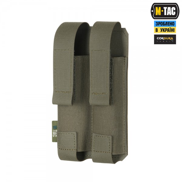 M-Tac подсумок двойной для пистолетного магазина АПС Laser Cut Gen.II Ranger Green - 10244023