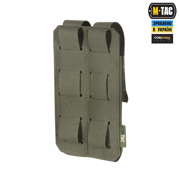 M-Tac подсумок двойной для пистолетного магазина АПС Laser Cut Gen.II Ranger Green - 10244023 M-Tac подсумок двойной для пистолетного магазина АПС Laser Cut Gen.II Ranger Green - 10244023