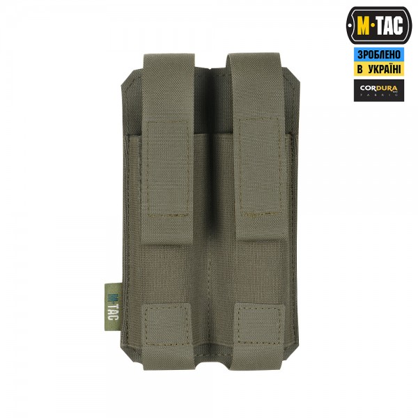 M-Tac подсумок двойной для пистолетного магазина АПС Laser Cut Gen.II Ranger Green - 10244023 M-Tac подсумок двойной для пистолетного магазина АПС Laser Cut Gen.II Ranger Green - 10244023