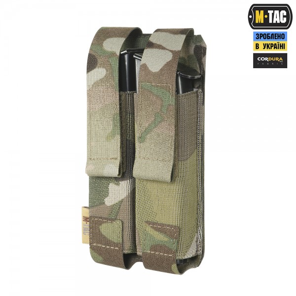 M-Tac підсумок подвійний для пістолетного магазина АПС Laser Cut Gen.II Multicam - 10244008
