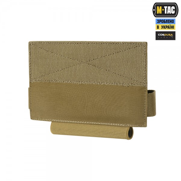 M-Tac подсумок для турникета эластичный на липучке Gen.III Coyote - 10137405 M-Tac подсумок для турникета эластичный на липучке Gen.III Coyote - 10137405