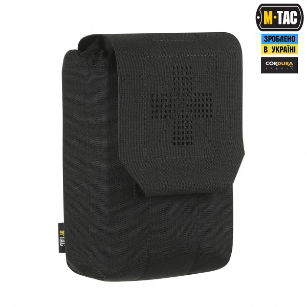 M-Tac подсумок медицинский вертикальный Large Elite Black - 10239002 M-Tac подсумок медицинский вертикальный Large Elite Black - 10239002