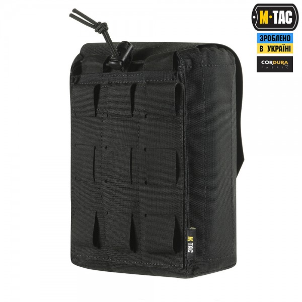 M-Tac подсумок медицинский вертикальный Large Elite Black - 10239002 M-Tac подсумок медицинский вертикальный Large Elite Black - 10239002