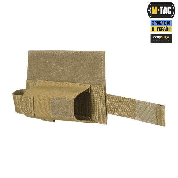M-Tac подсумок для турникета эластичный на липучке Gen.II Coyote - 10135105 M-Tac подсумок для турникета эластичный на липучке Gen.II Coyote - 10135105
