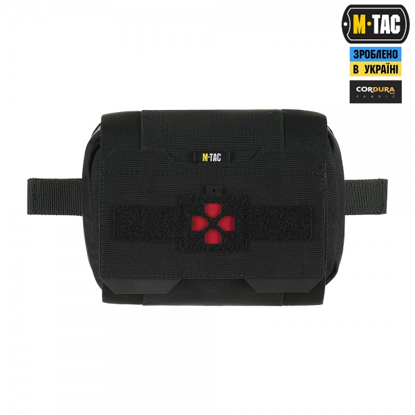 M-Tac подсумок медицинский горизонтальный Large Elite Black - 10238002 M-Tac подсумок медицинский горизонтальный Large Elite Black - 10238002