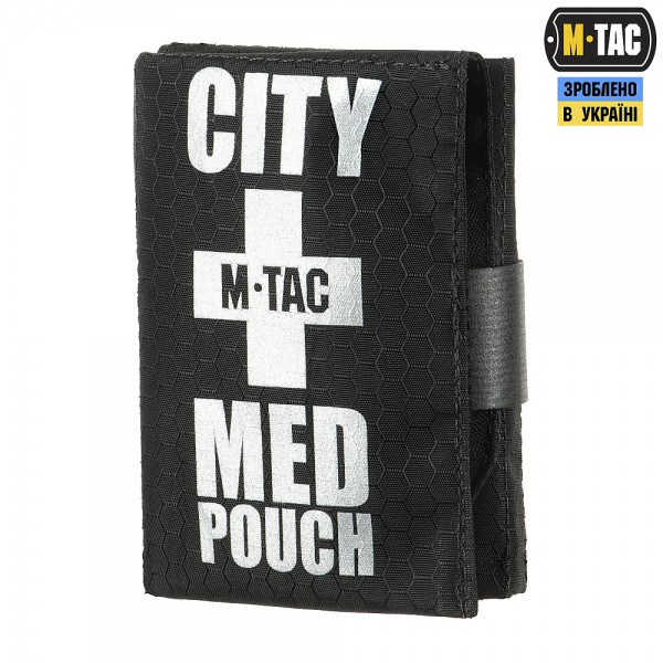 M-Tac подсумок City Med Pouch Hex Black - 10209002