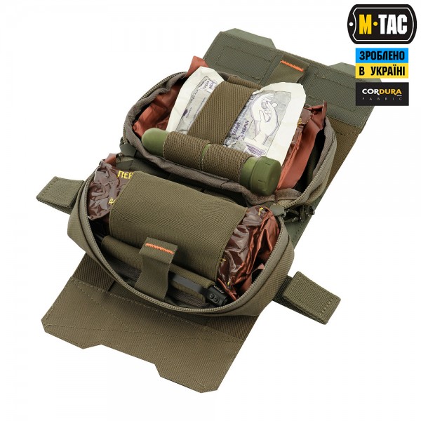 M-Tac подсумок медицинский горизонтальный Elite Ranger Green - 10163023
