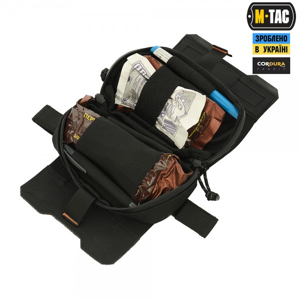 M-Tac подсумок медицинский горизонтальный Elite Black - 10163002