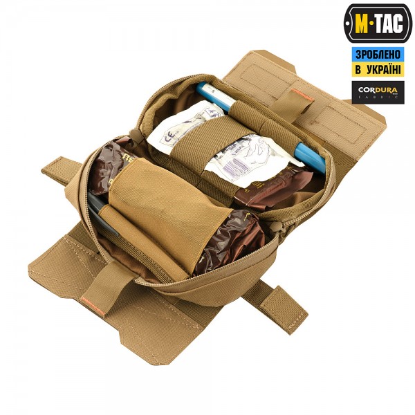 M-Tac подсумок медицинский горизонтальный Elite Coyote - 10163005 M-Tac подсумок медицинский горизонтальный Elite Coyote - 10163005