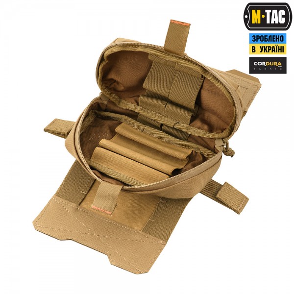 M-Tac подсумок медицинский горизонтальный Elite Coyote - 10163005 M-Tac подсумок медицинский горизонтальный Elite Coyote - 10163005