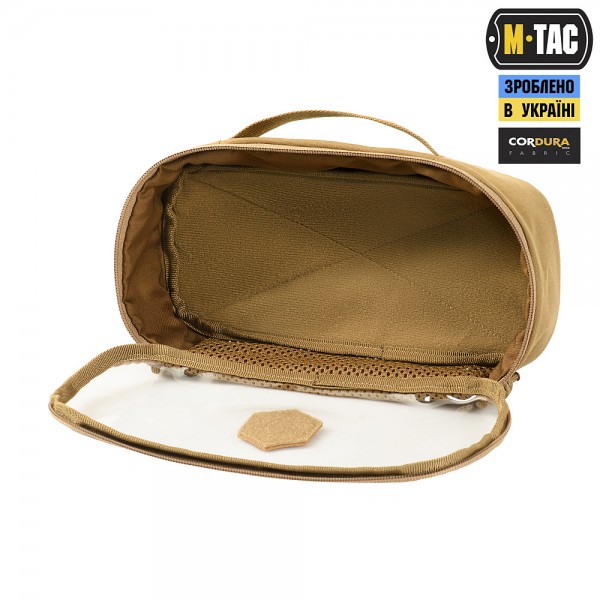 M-Tac органайзер утилитарный прозрачный Elite Medium Gen.II Coyote - 10147805-M M-Tac органайзер утилитарный прозрачный Elite Medium Gen.II Coyote - 10147805-M