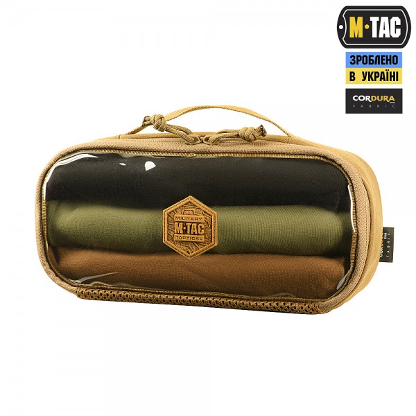 M-Tac органайзер утилитарный прозрачный Elite Medium Gen.II Coyote - 10147805-M M-Tac органайзер утилитарный прозрачный Elite Medium Gen.II Coyote - 10147805-M