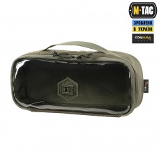 M-Tac органайзер утилитарный прозрачный Elite Medium Gen.II Ranger Green