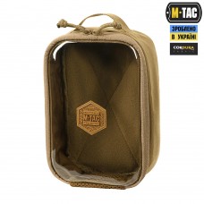 M-Tac органайзер утилитарный прозрачный Elite Small Gen.II Coyote