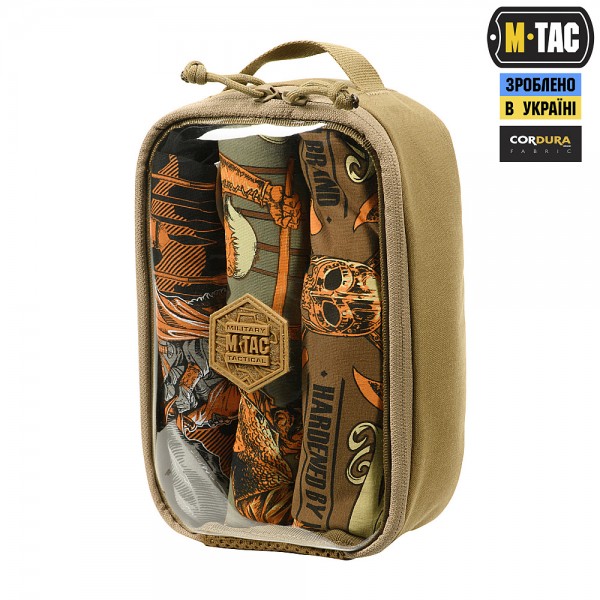 M-Tac органайзер утилітарний прозорий Elite Small Gen.II Coyote - 10147805-S M-Tac органайзер утилітарний прозорий Elite Small Gen.II Coyote - 10147805-S