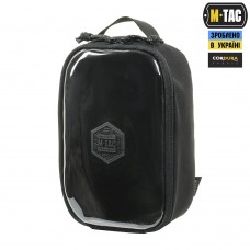 M-Tac органайзер утилитарный прозрачный Elite Small Gen.II Black