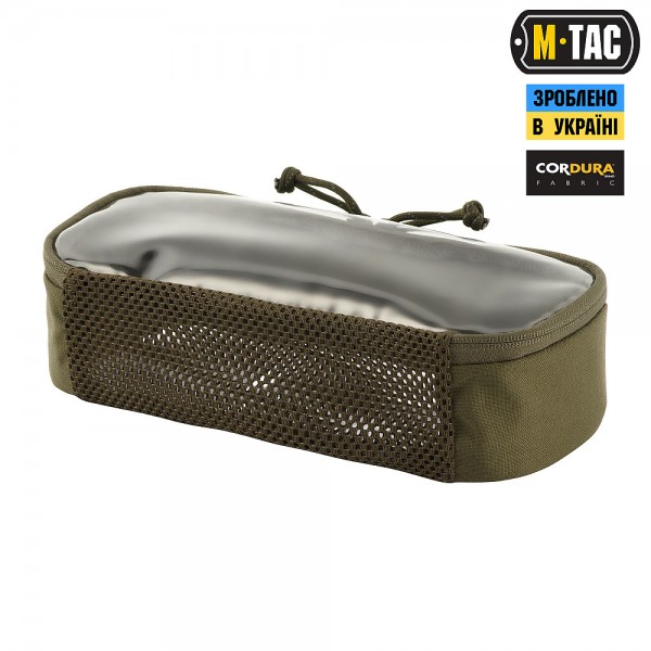 M-Tac органайзер утилитарный прозрачный Elite Medium (26х11 см) Ranger Green - 10147023-M M-Tac органайзер утилитарный прозрачный Elite Medium (26х11 см) Ranger Green - 10147023-M