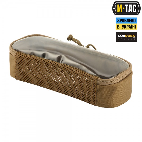 M-Tac органайзер утилітарний прозорий Elite Medium (26х11 см) Coyote - 10147005-M