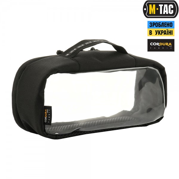 M-Tac органайзер утилитарный прозрачный Elite Medium (26х11 см) Black - 10147002-M M-Tac органайзер утилитарный прозрачный Elite Medium (26х11 см) Black - 10147002-M