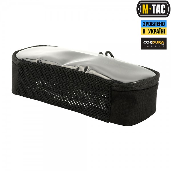 M-Tac органайзер утилитарный прозрачный Elite Medium (26х11 см) Black - 10147002-M M-Tac органайзер утилитарный прозрачный Elite Medium (26х11 см) Black - 10147002-M