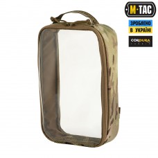 M-Tac органайзер утилитарный прозрачный Elite Large (30х19 см) Multicam