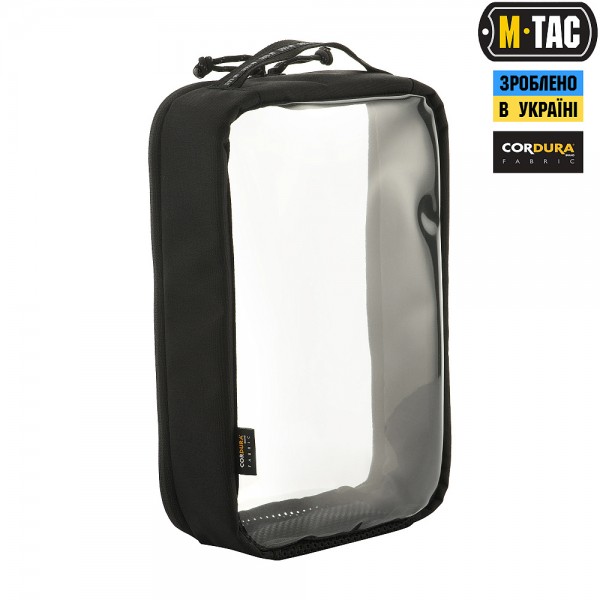 M-Tac органайзер утилитарный прозрачный Elite Large (30х19 см) Black - 10147002-L M-Tac органайзер утилитарный прозрачный Elite Large (30х19 см) Black - 10147002-L