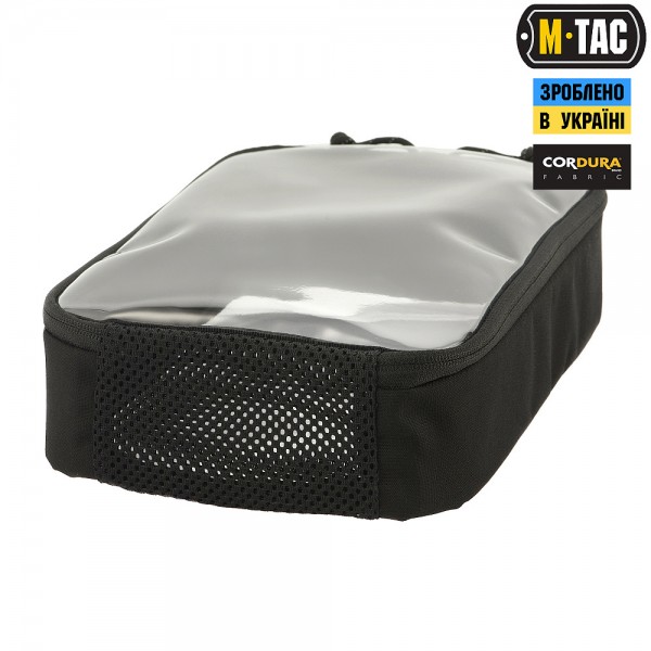 M-Tac органайзер утилитарный прозрачный Elite Large (30х19 см) Black - 10147002-L M-Tac органайзер утилитарный прозрачный Elite Large (30х19 см) Black - 10147002-L