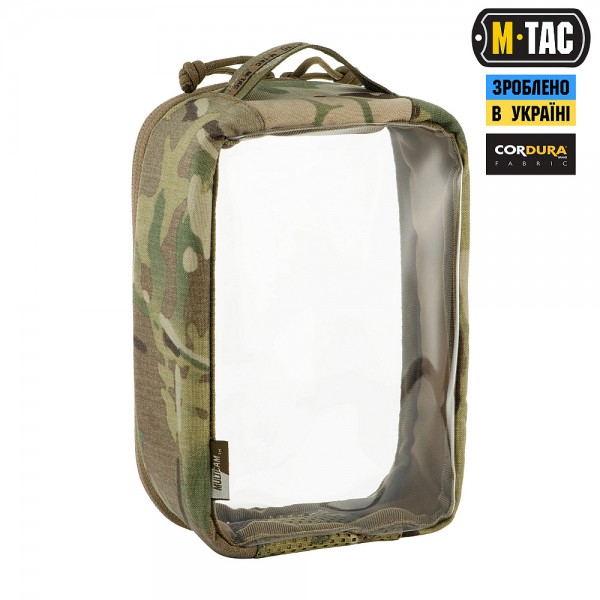M-Tac органайзер утилитарный прозрачный Elite Small (22х14 см) Multicam - 10147008-S M-Tac органайзер утилитарный прозрачный Elite Small (22х14 см) Multicam - 10147008-S